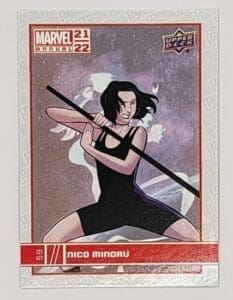 Nico Minoru Upper Deck 2021 Marvel Card #59