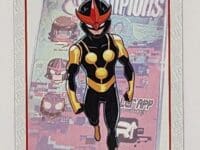 Nova Upper Deck 2021 Marvel Comic Card #60
