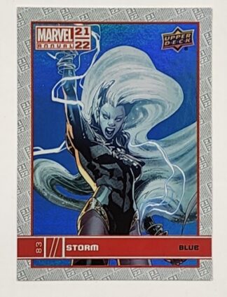 Storm Blue Upper Deck 2021 Marvel Comic Card #83