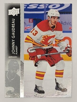 Johnny Gaudreau Upper Deck 2021 NHL Card #27 Calgary Flames