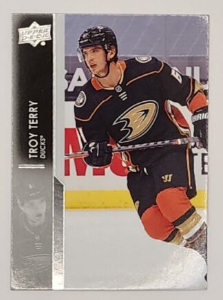 Troy Terry Upper Deck 2021 NHL Card #6 Anaheim Ducks