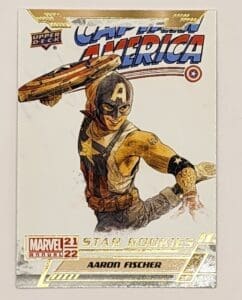 Aaron Fischer "Star Rookies" Upper Deck 2021 Card #SR1