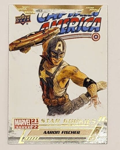 Aaron Fischer "Star Rookies" Upper Deck 2021 Card #SR1