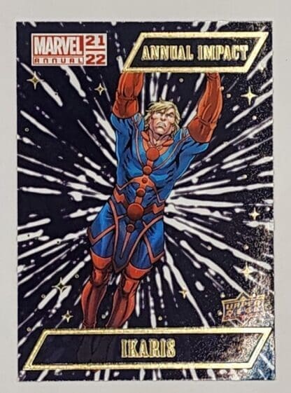Ikaris "Annual Impact" Upper Deck 2021 Marvel Comic Card Number AI-3