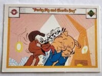 Upper Deck 1990 #22 "Porky Pig and Charlie Dog"