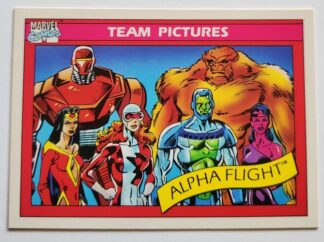 Alpha Flight Marvel 1990 Impel Marketing "Team Pictures" Card #148