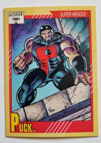 Puck Marvel Impel Marketing 1991 Card #23