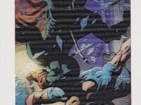 Splash-ticular Captain America #1 Upper Deck 2021 Marvel Card #N1S-8