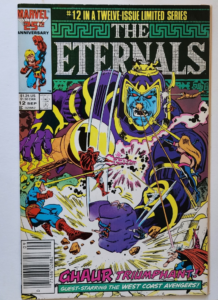 The Eternals Marvel Comics Issue 12 of 12